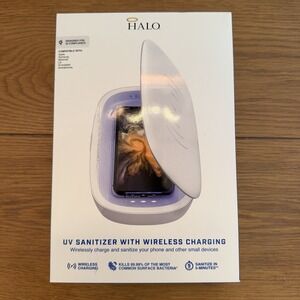 Halo UV Sanitizer With Wireless Charging